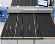 Breakout bars on module for laminated glass